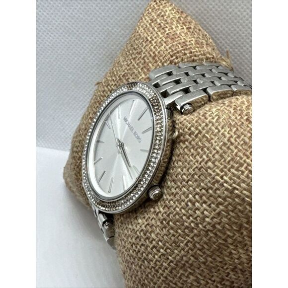 Michael Kors Darci MK3190 Womens Silver Stainless Steel Analog Dial Watch JNA429 main image 9